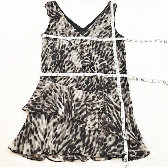 BCBGmaxazaria Animal Print  Sleeveless Tunic - Picture 8 of 8